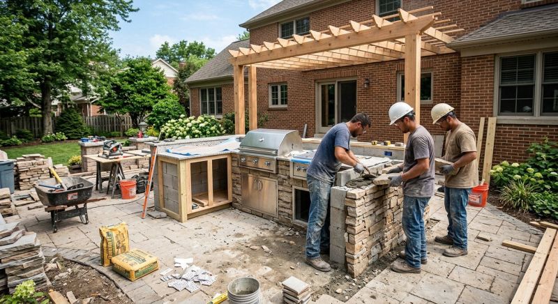 Outdoor Kitchen Remodeling in Monterey, CA