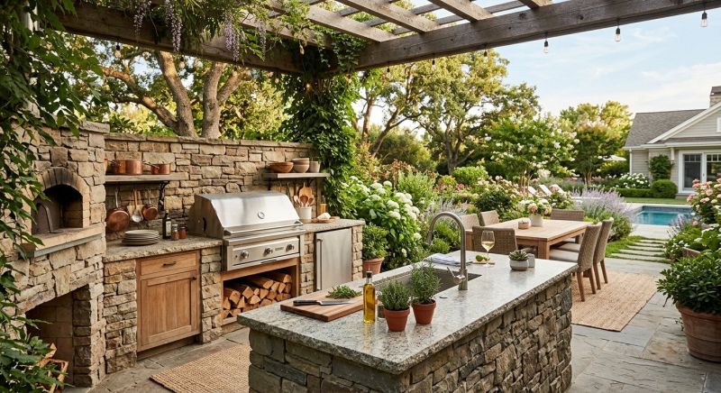 Outdoor Kitchen Renovation in Marin County, CA
